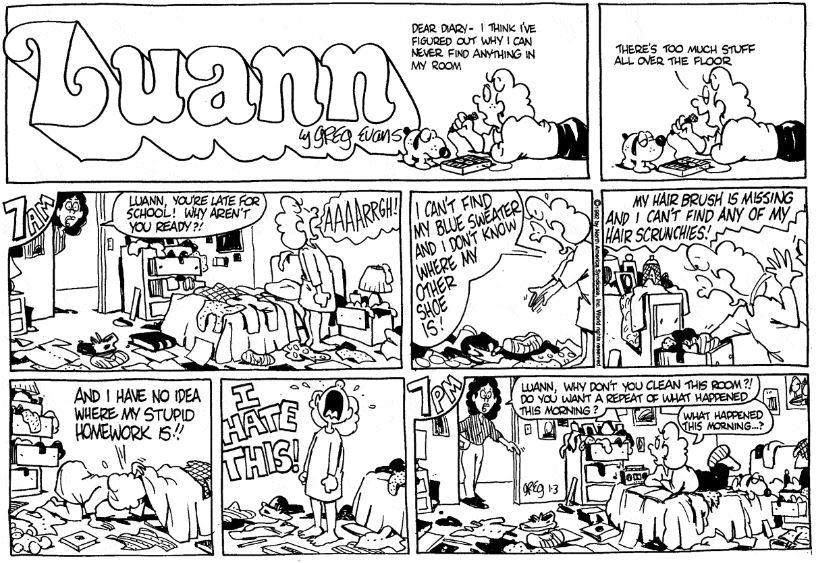 LUANN Sunday comic for January 03, 1993