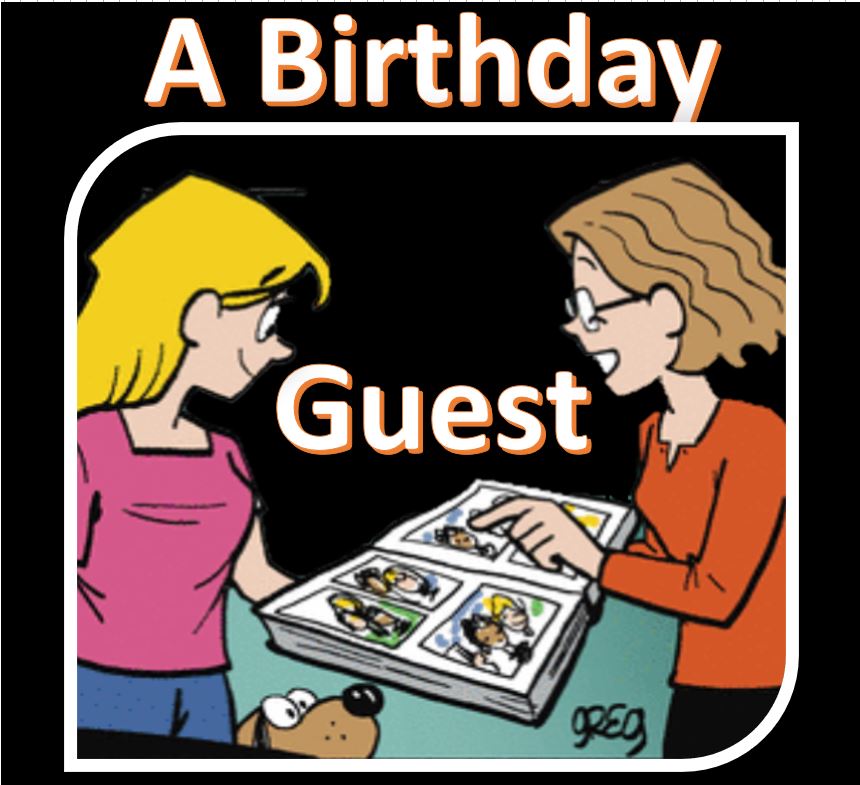 Logo for LUANN featured collection: A Birthday Guest