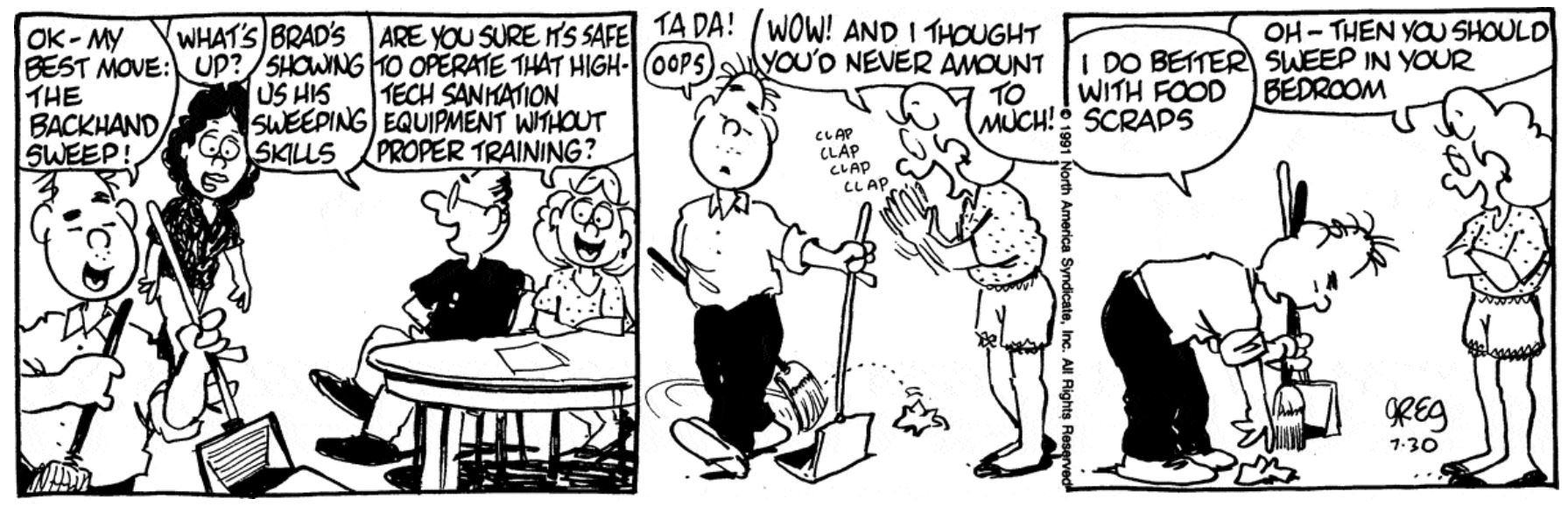 LUANN comic for 1991.07.30