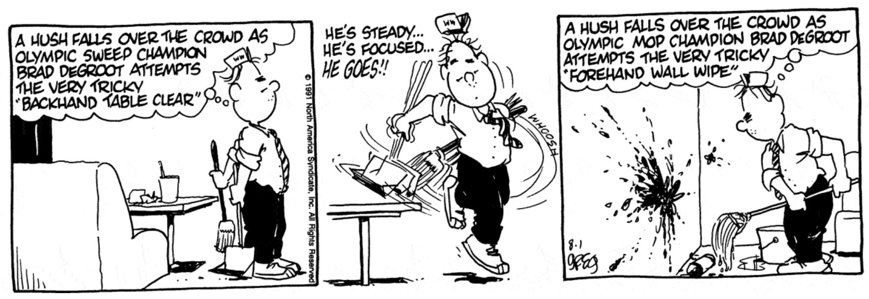 LUANN comic for 1991.08.01