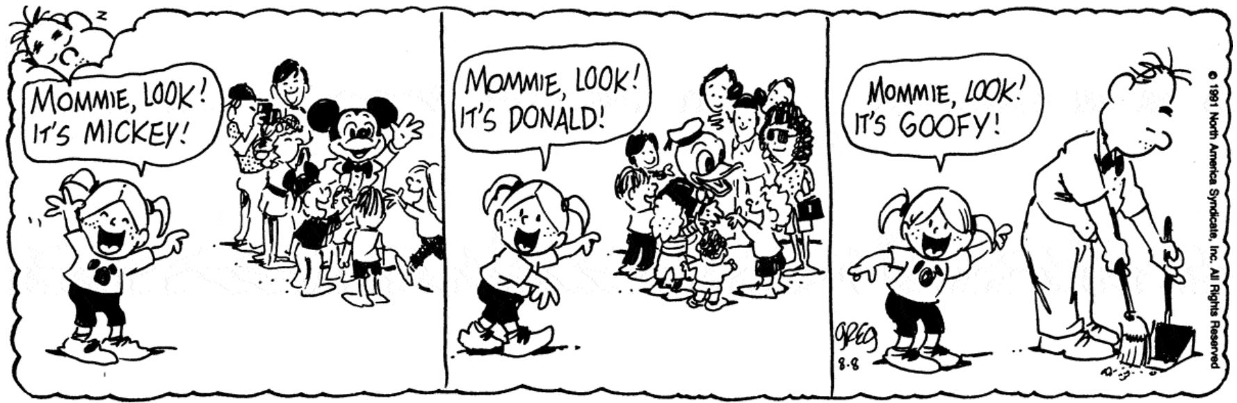 LUANN comic for 1991.08.08