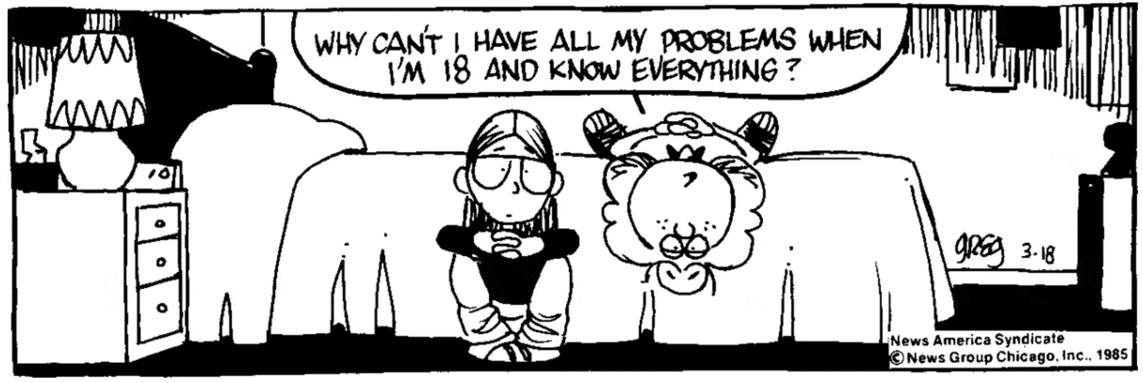 1985.03.18 LUANN comic strip