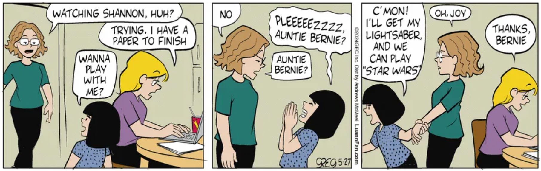 LUANN 2024.05.27 LUANN 2024.05.27