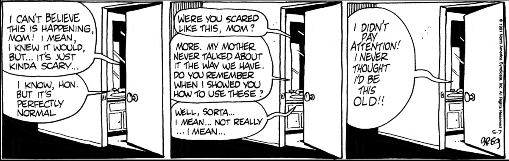 LUANN 1991.05.07 LUANN 1991.05.07 featured collection strip