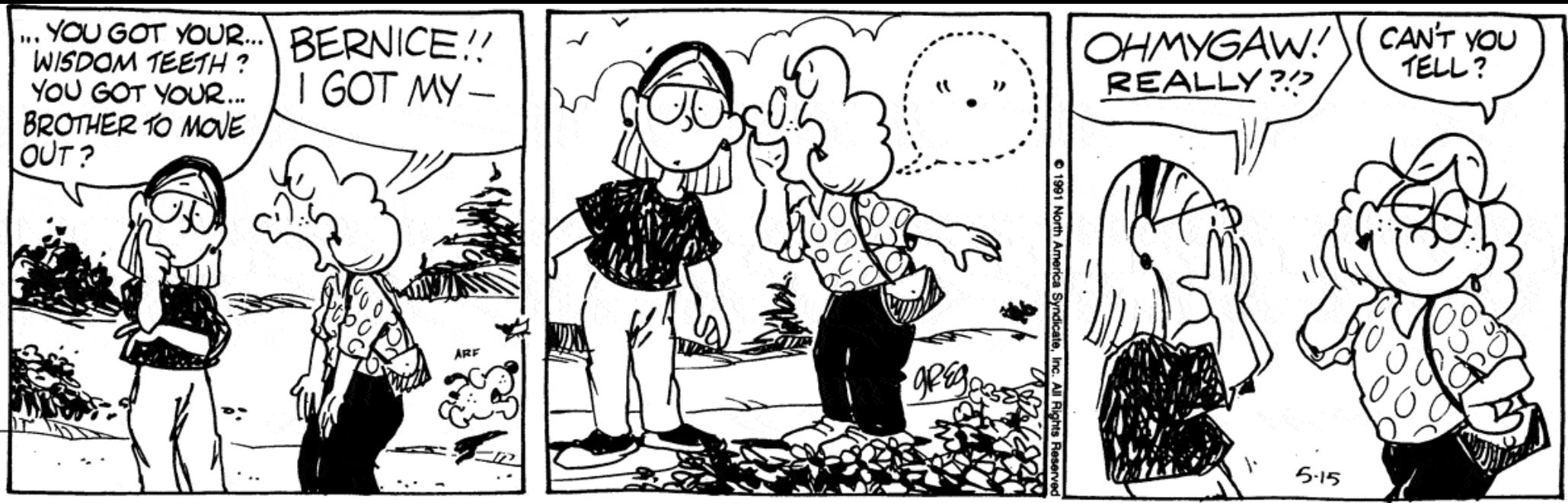 LUANN 1991.05.15 LUANN 1991.05.15 featured collection strip