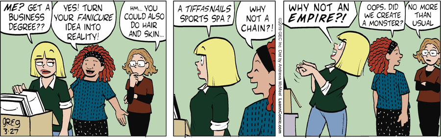 2019.03.27 LUANN comic strip