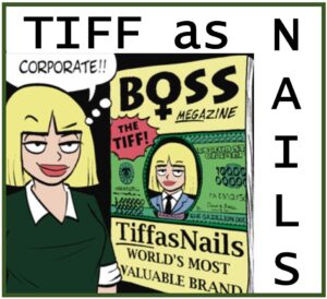LUANN comic Featured Collection Tiff As Nails logo