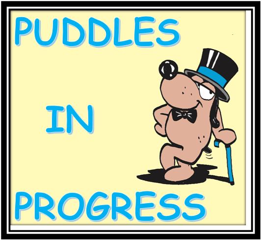 logo puddles in progress