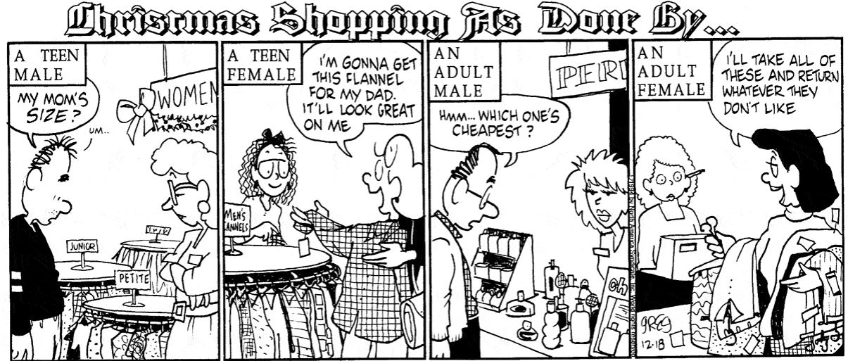 1994.12.18 LUANN comic