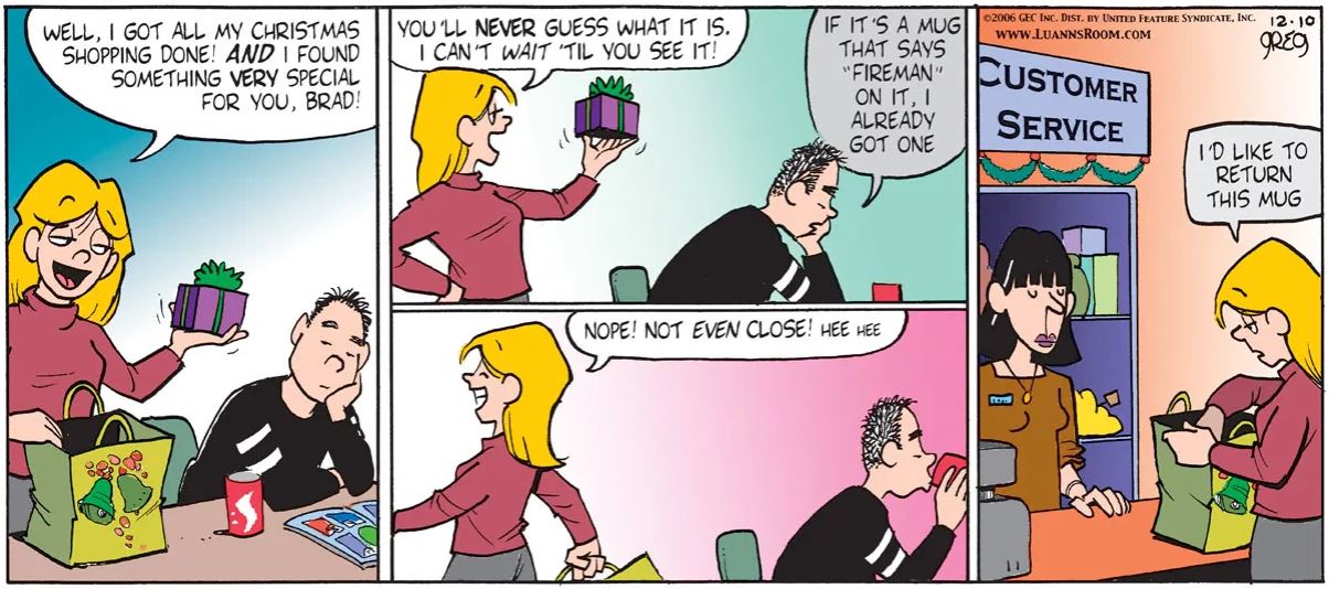 2006.12.10 LUANN comic