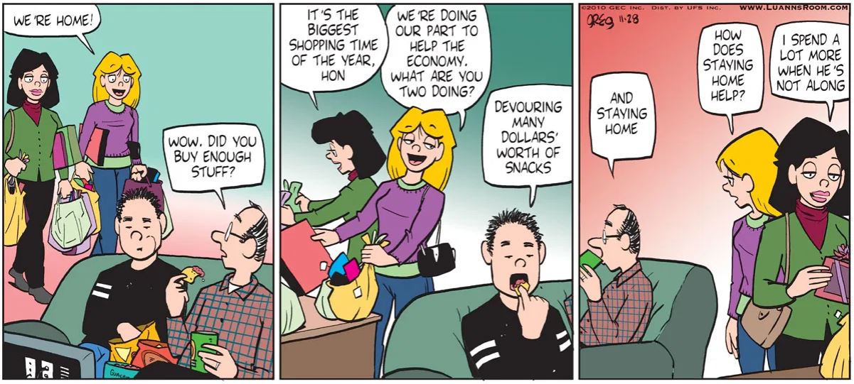 2010.11.28 LUANN comic