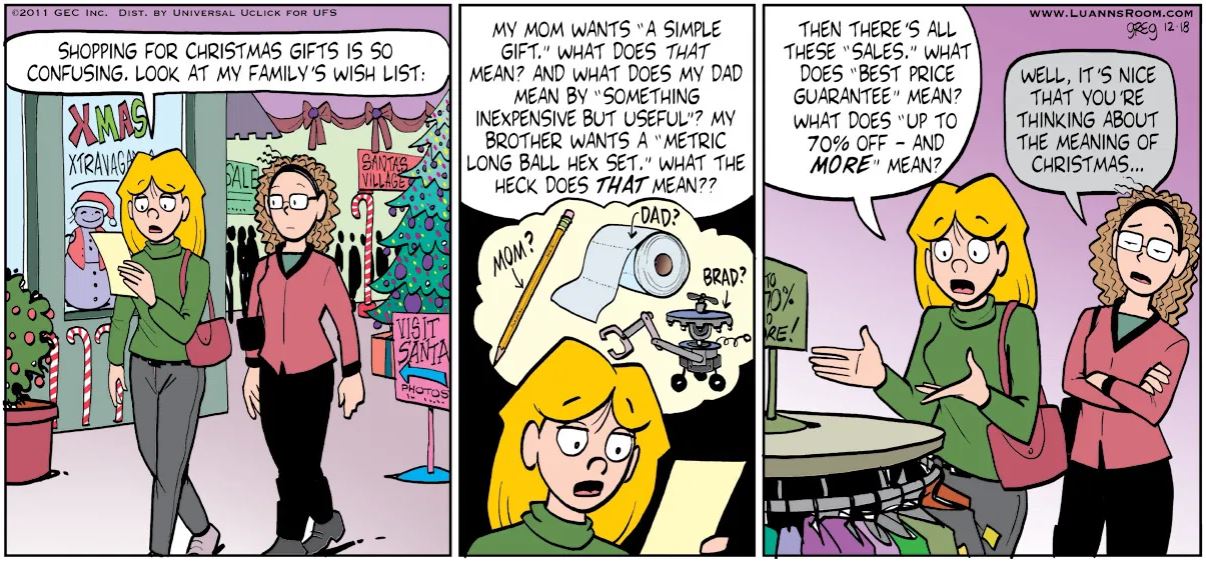 2011.12.18 LUANN comic