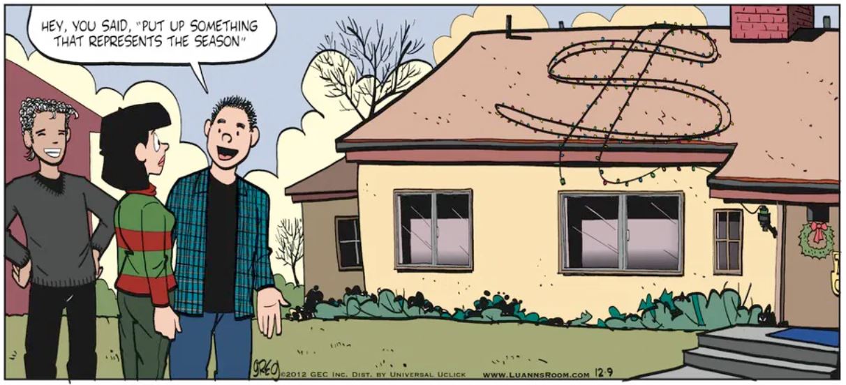 2012.12.09 LUANN comic