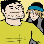 Headshot of LUANN comic strip characters Jack and Nil